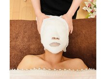 パール/手順 &nbsp;4.　石膏パック