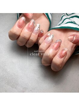 ネイルサロンクリアヴィラ(nail salon clear villa)/trend nuance¥8990