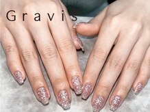 グラビス ライラ(Gravis Laila)の雰囲気（大人気のワンカラーコース！フラッシュネイルも選べます◎）