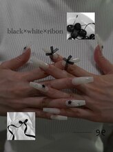 ポミーネイル 池袋店(pomynail)/リボンネイル