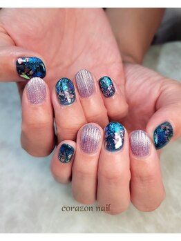 コラソンネイル(corazon nail)/選べるデザイン☆バカラネイル