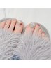 【GW明け限定】サンダル準備♪親指アート付ラメフット¥5680→¥5380