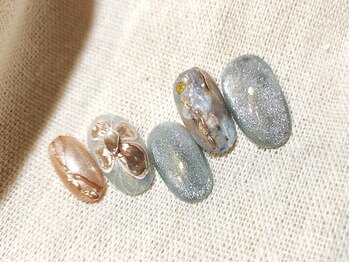 ブルーエヌ(BLUE N)/スターギャラクシーネイル