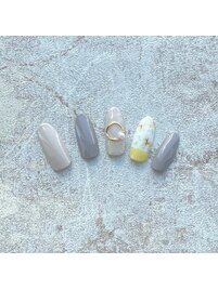 セパレートフラワーネイル♪