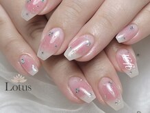 ロータス ネイルアンドアイラッシュ(Lotus)/ほわほわチークネイル