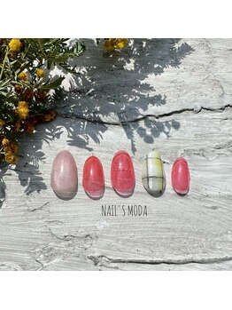 ネイルズ モダ(NAIL'S MODA)/4月の定額新作デザイン