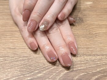 ヘアドレッサー バイ アトリエはるか 渋谷サクラステージ店(HAIR DRESSER)/シンプル＋冬アート　¥6,490