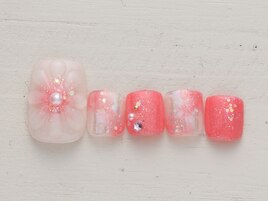 ぷっくりフラワー ￥3990