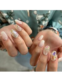 埋め尽くしネイル