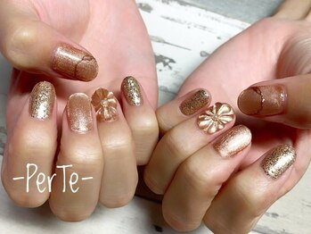 ペルテ 浦和(Per Te)の写真/大人女性の"なりたい"を形にする高技術*指先を綺麗に魅せるカラーのご提案も◎[浦和/ネイル/持ち込み]