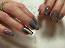 ネイルサロン ブリエ(briller)/マグネット×フラッシュ