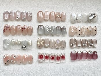 ツーバイ マックスビューティー 下北沢(2by MAX BEAUTY)の写真/【トレンドに合わせて毎月変わる定額クーポンあり】様々な商材・デザインをご用意してお待ちしております☆