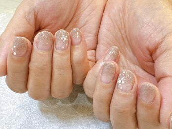 ラメ入りカラーグラデーション！