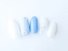ルイネイルとCan I Dressy 富雄駅前店【9月上旬 NEW OPEN（予定）】 の雰囲気（ワンカラー/ラメグラもお好み色で可愛く仕上げます☆）