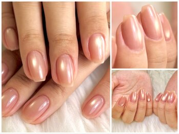 ミリミリネイル(MILI mili nail)/ピンクベージュマグネット★