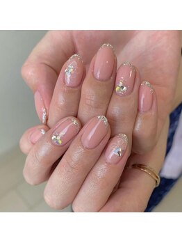 ナナズネイル 西小倉店(NANA's Nail)/ラメフレンチ byNANA