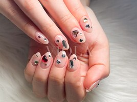 宝石/ワンホンネイル