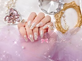 オーロラネイル/ワンホンネイル