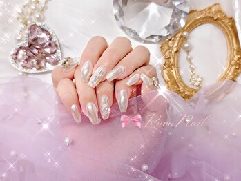 ワンホンネイル 新宿(Rumi Nail)/オーロラネイル/ワンホンネイル