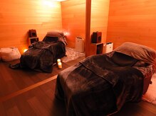 130°の癒し キリコ 新潟店(kirico)の雰囲気（ペアルーム。ご家族やお友達、デートにもおすすめです♪）