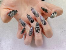 ネイル ビューティーマジック 葛西本店/ゴージャスメタリックネイル