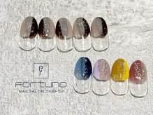 フォルトゥノ イオンタウン富士南店(Fortuno)/キラキラぬりかけネイル
