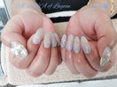 ターコイズｘもやもやニュアンス