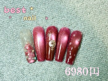 ベストネイル 池袋東口店(Best Nail)/クリスマスデザイン