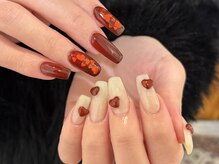 コダサンマルハチ(koda 308)/ボルドーぷっくりハート