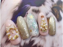 ネイルサロン ティディ(TIDY)/人気のクリスマスネイル★