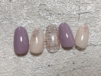 キキネイル 二子玉川(kikinail)/6月定額A シェルネイル