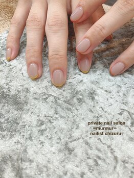 プライベート ネイルサロン マーマ(murmur)/スキニーフレンチ