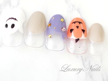 ラグジュアリーネイルズ オオミヤ(Luxury Nails Omiya)/ハロウィンネイル