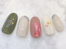 ネイルサロン ウィル 恵比寿(will)/ニュアンスネイルしずくアート