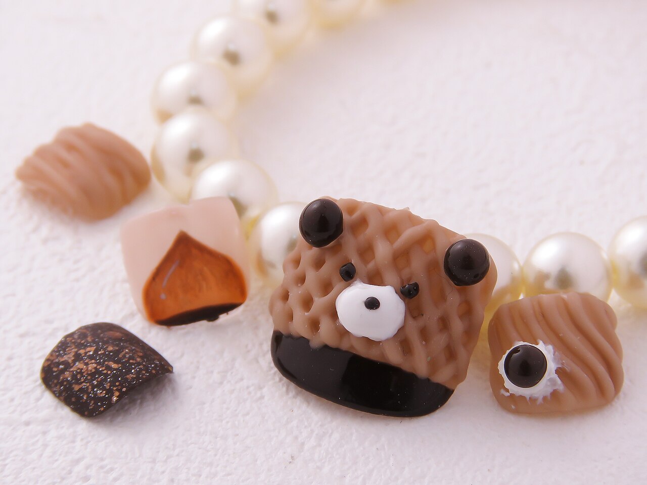 ブラウン系パッチワークラグNo.621