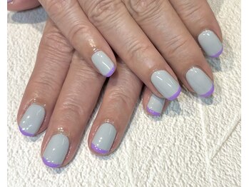 ルヒアネイル イオン戸畑ショッピングセンター店(Ruhia Nail)/スキニーフレンチネイル