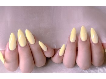エムズ ネイルサロン(M2)/イエローニュアンスグラデ