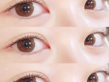 まつ毛パーマ＆アイブロウfelice BEAUTY東川口店【パリジェンヌ／眉毛】の写真/【パリジェンヌ＆似合わせまつげパーマ】根本からぱっちり&愛されカールで可愛らしく♪ハイセンス&モチ抜群