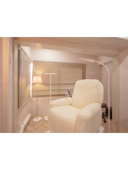 個室があるサロン