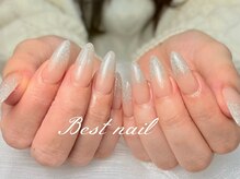 ベストネイル 渋谷109前店(Best Nail)/長さ出しラメグラデーション