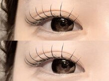 Makea福岡天神店【上下まつげパーマ/LEDマツエク/眉毛サロン】【2/28NEW OPEN(予定)】/束感マツエク＊フラットラッシュ