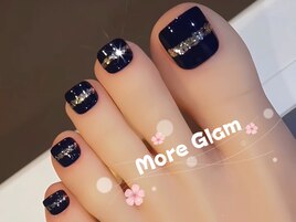 春夏/フット/ラメグラ/桜