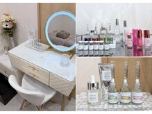 バーガルサロンギンザ(VAGAL SALON GINZA)の雰囲気（メイクブース有り♪LAESSE商品お試しいただけます。）