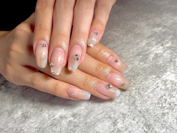 ハウリオネイル(Hau'oli nail)の写真/繊細な長さ出しで憧れの形に♪爪のコンプレックスとおさらばして輝く日常を手に入れよう!