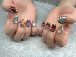 宝石ネイル☆