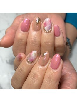 ナナズネイル 西小倉店(NANA's Nail)/ピンクネイル by NANA