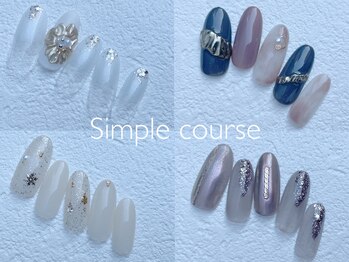 エフィネイル(effy nail)/Simpleコース・12月新作デザイン