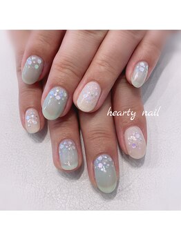 ハーティーネイル hearty nail 溝の口店/定額デザイン¥10000