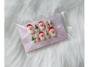 アンジュネイル アンド ビューティー/サンタさんネイルA