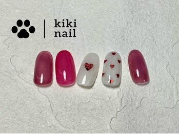 キキネイル たまプラーザ店(kikinail)/バレンタインネイル/冬ネイル